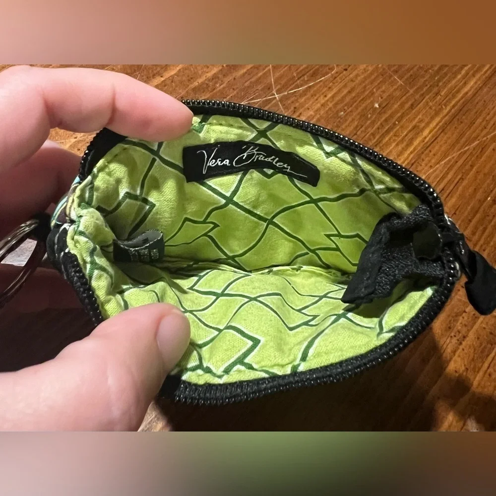 Vera Bradley Quilted Patchwork Mini Wallet Coin Purse / Card Holder EUC! - Picture 5 of 8